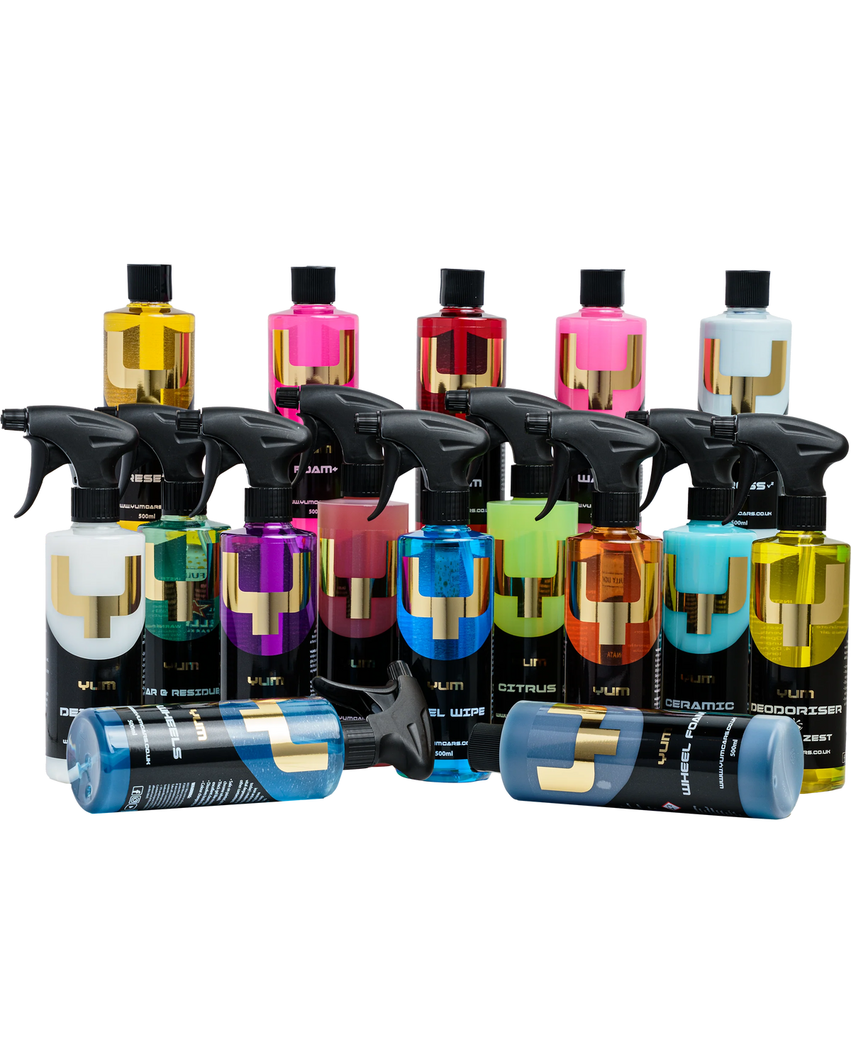 Yum Cars Bundle 4.0 — all sixteen 500ml bottles