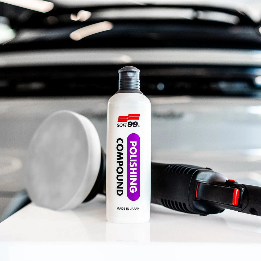 Soft99 Polishing Compound — packaging detail 1