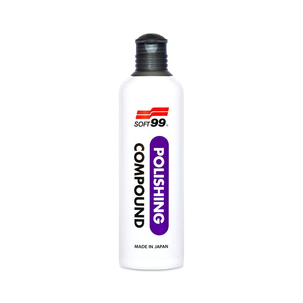 Soft99 Polishing Compound — official Japanese retail packaging