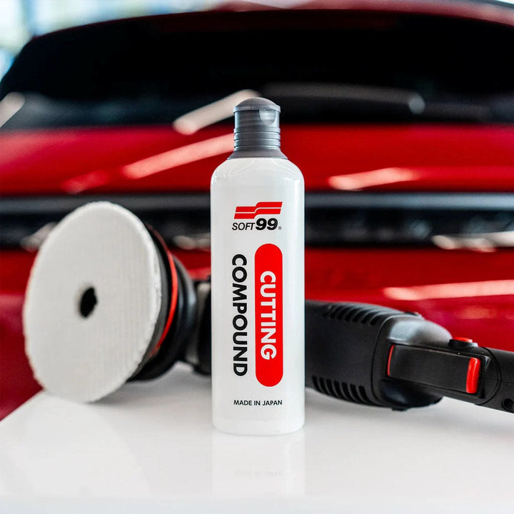 Soft99 Cutting Compound — packaging detail 1