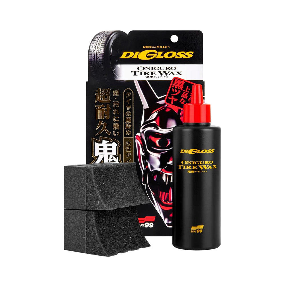 Soft99 DiGloss Black Devil Tire Wax — packaging detail 1