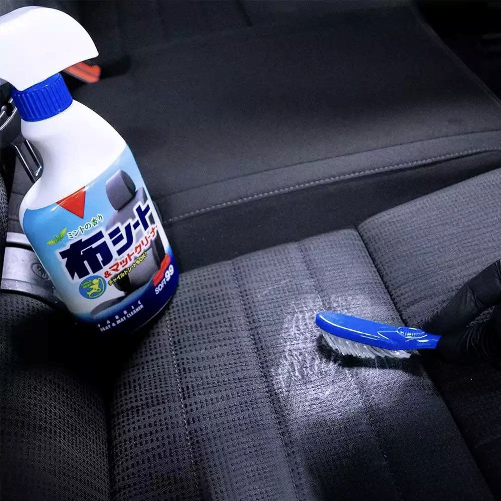 Soft99 New Fabric Seat Cleaner 400 — official Japanese retail packaging