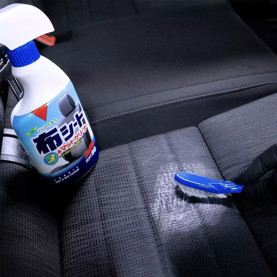 Soft99 New Fabric Seat Cleaner 400 — official Japanese retail packaging