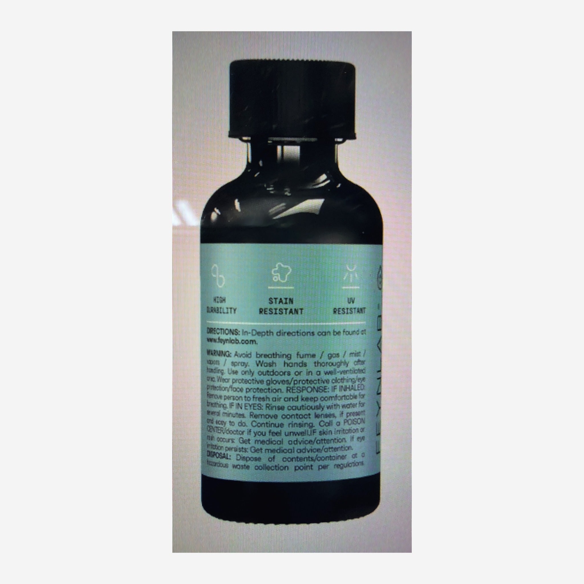 Feynlab Interior Ceramic back label - high durability, stain resistant, UV resistant