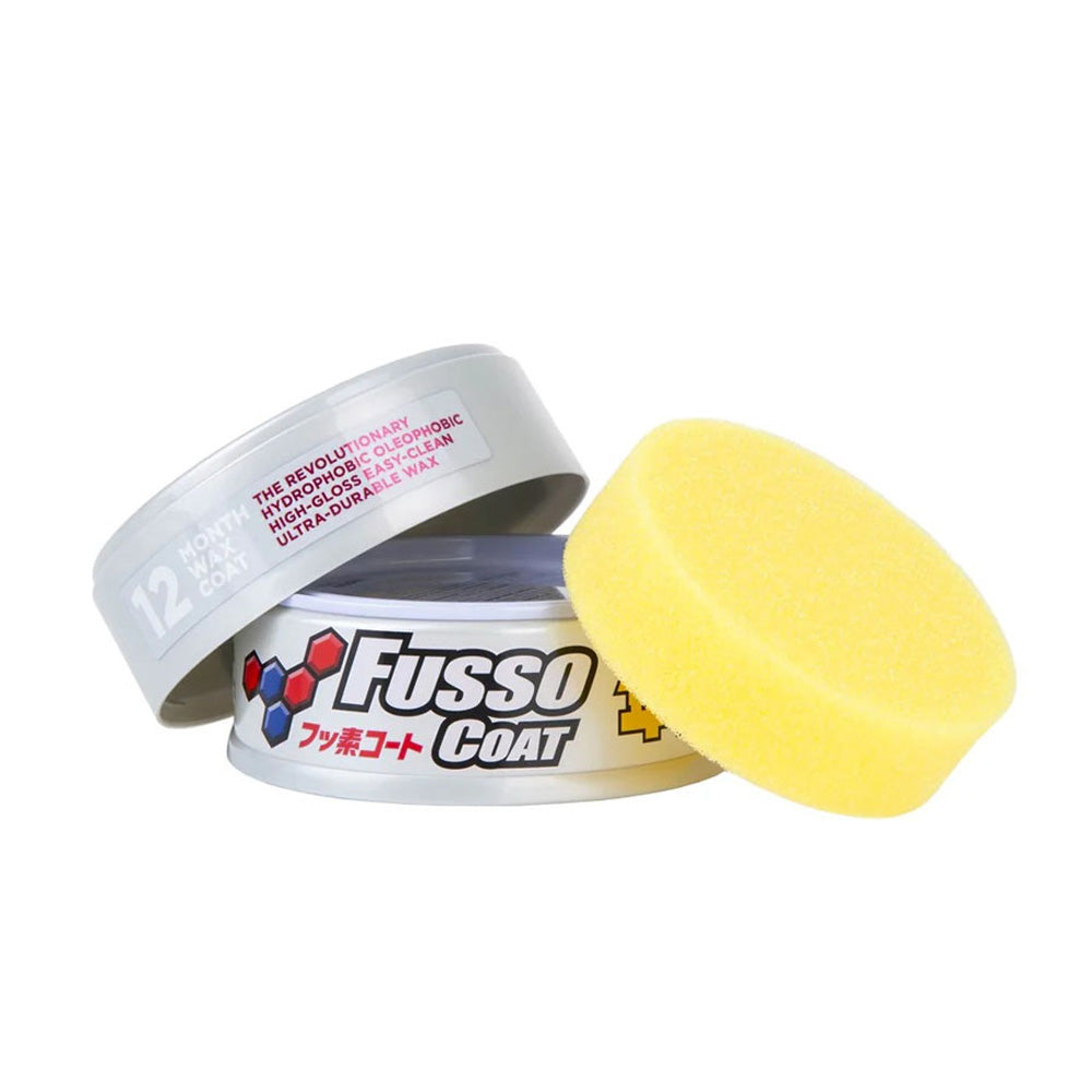 Soft99 Fusso Coat 12 - Months Wax Light Color (EU) — packaging detail 1