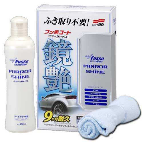 Soft99 Fusso Coat Mirror Shine Light Color — packaging detail 1