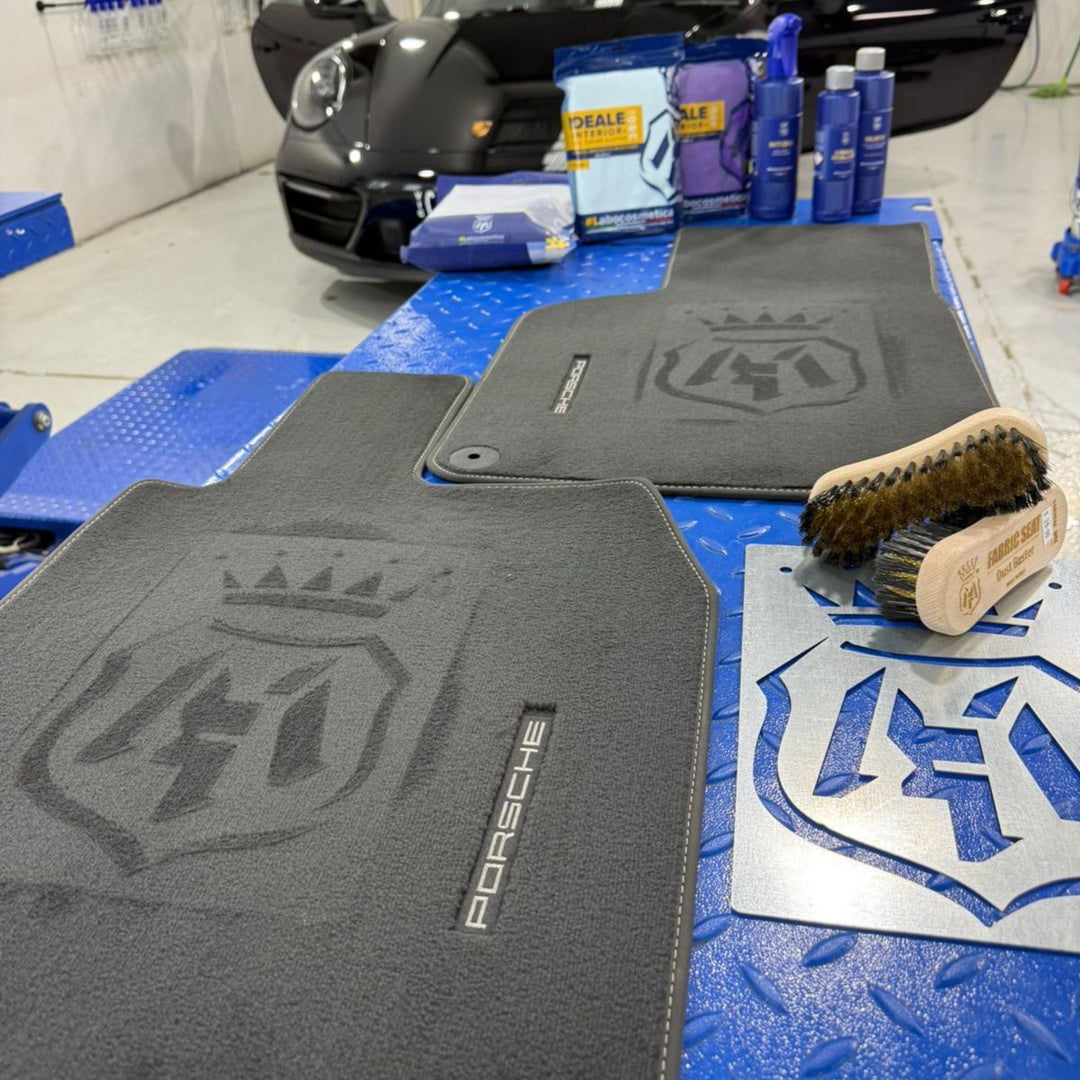 Labocosmetica ICON Carpet Stencil Logo Shaper - Alpha Details