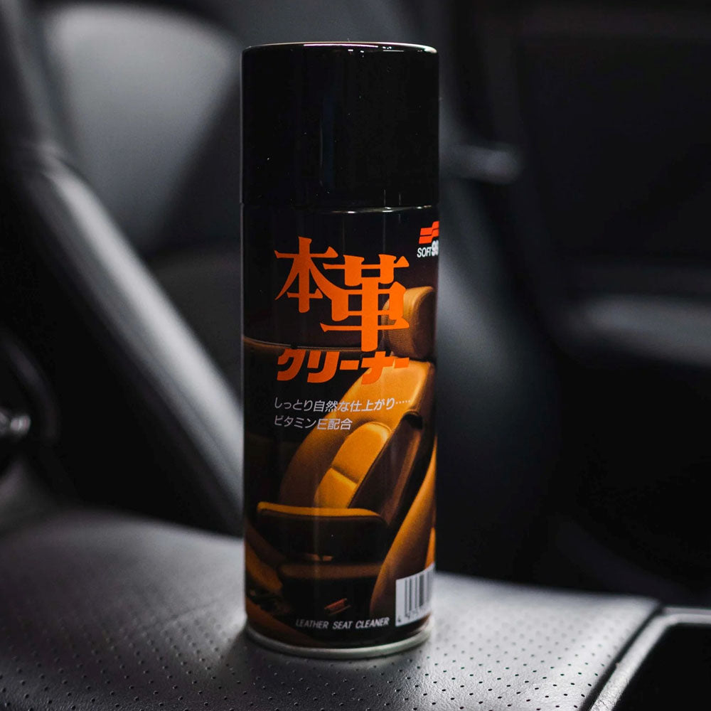 Soft99 Leather Seat Cleaner — packaging detail 1