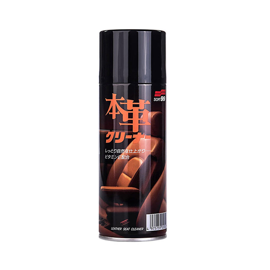Soft99 Leather Seat Cleaner — official Japanese retail packaging