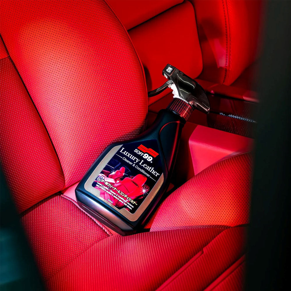 Soft99 Luxury Leather — packaging detail 1