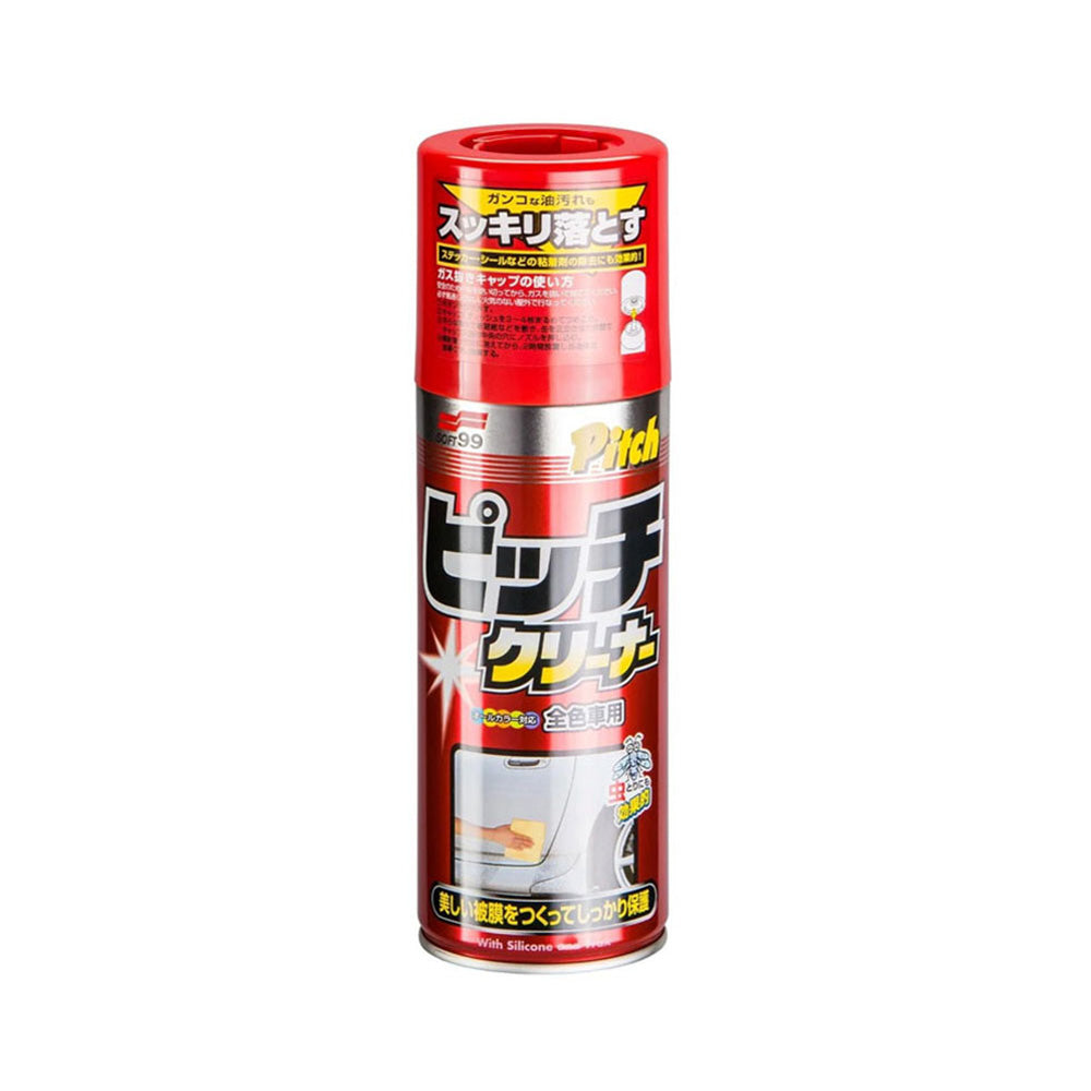 Soft99 New Pitch Cleaner — official Japanese retail packaging