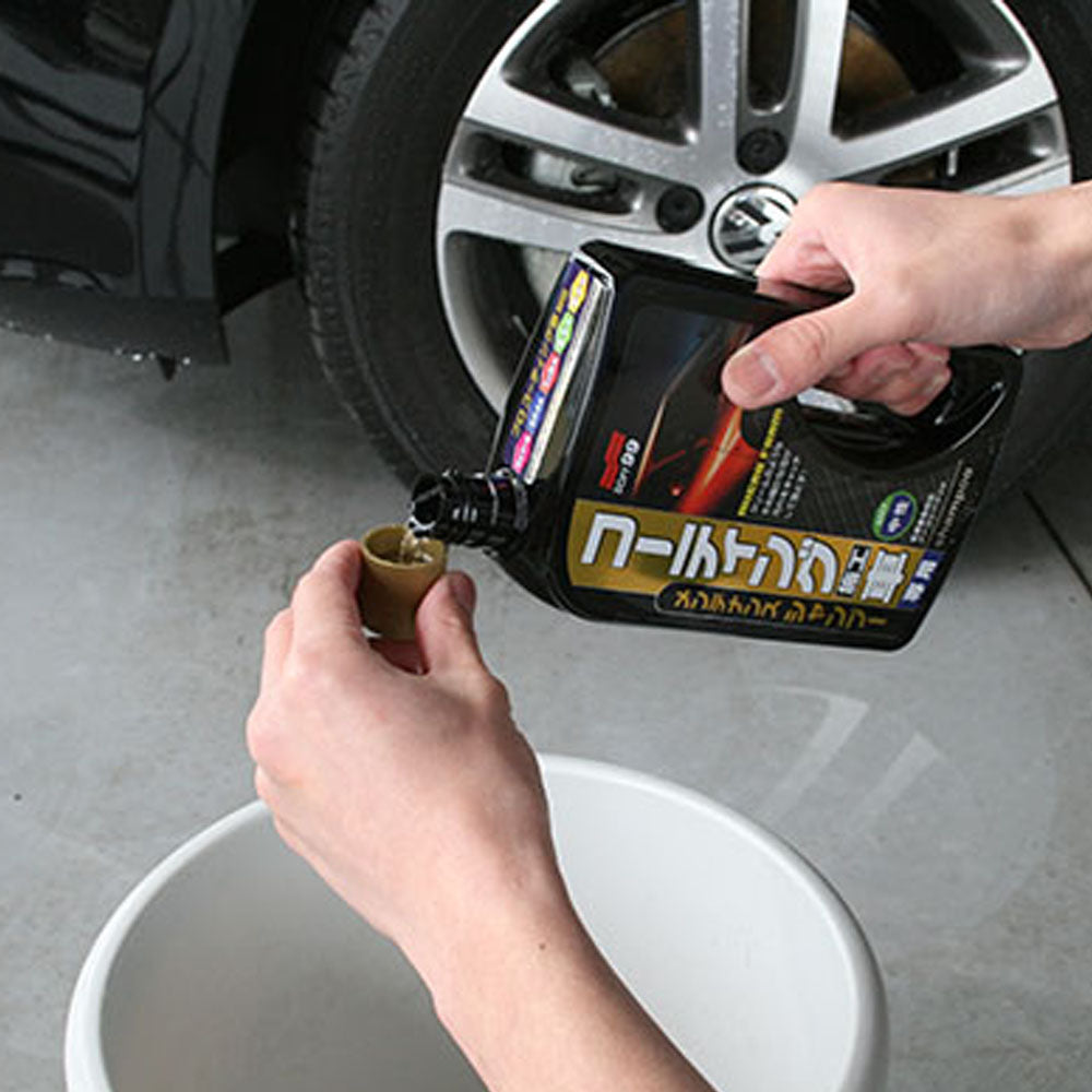 Soft99 Shampoo for Wax Coated Vehicle — packaging detail 2
