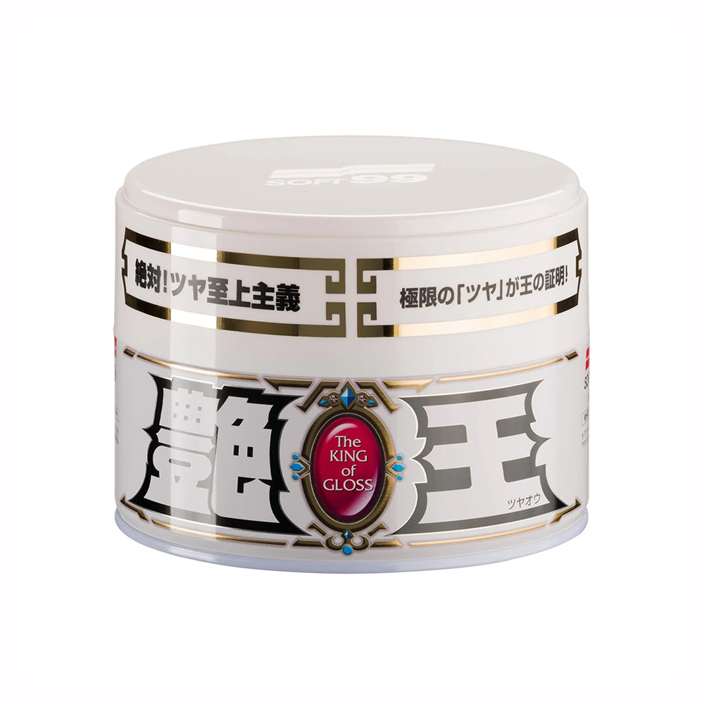 Soft99 The King of Gloss - White — official Japanese retail packaging