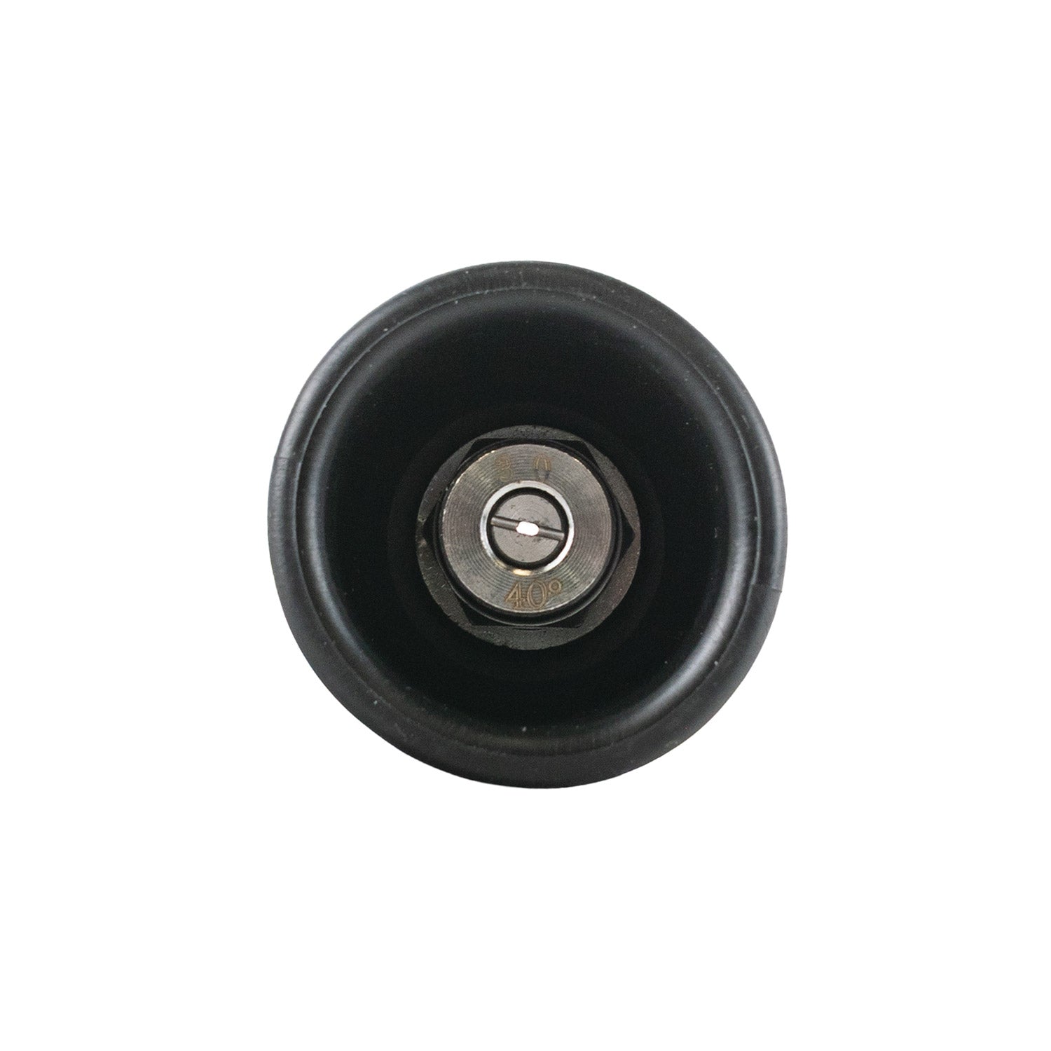 Ultra H2O 40 degree spray nozzle 3.0 orifice front view with size marking
