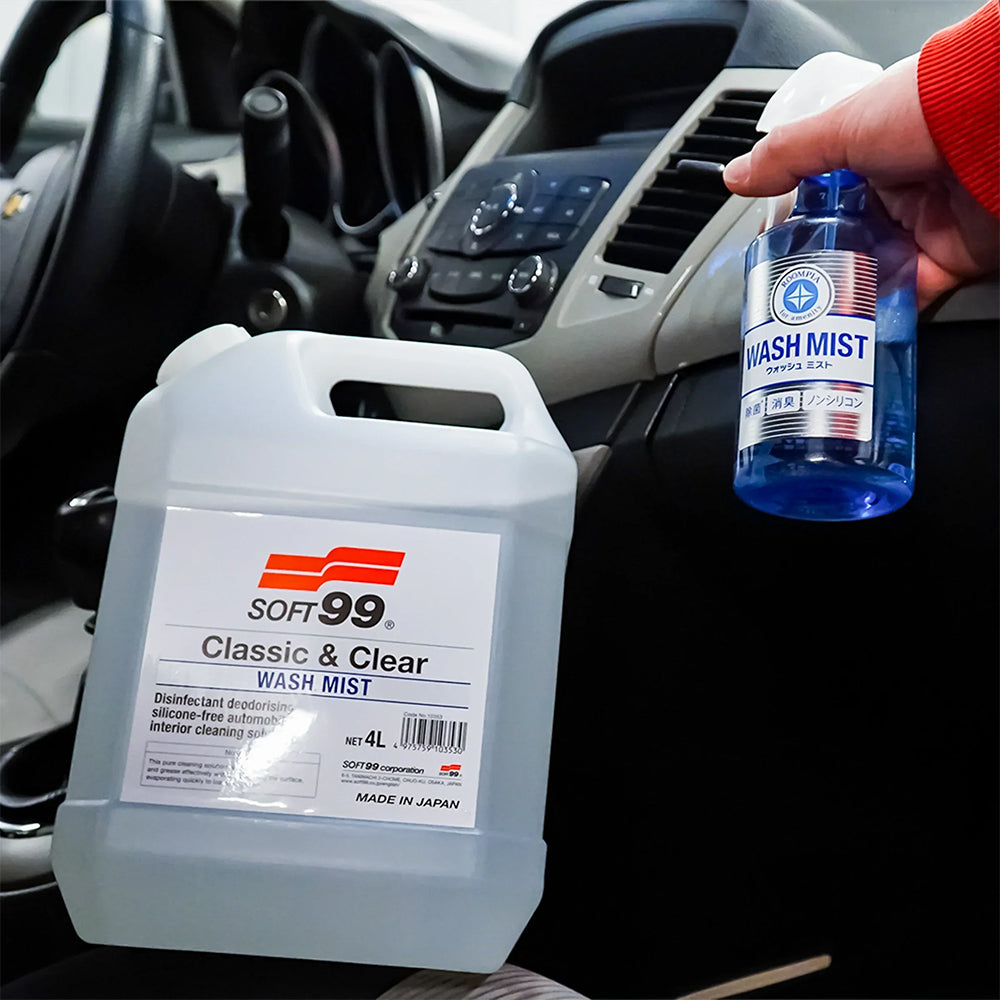 Soft99 Wash Mist 4L — packaging detail 1