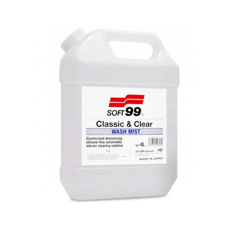 Soft99 Wash Mist 4L — official Japanese retail packaging